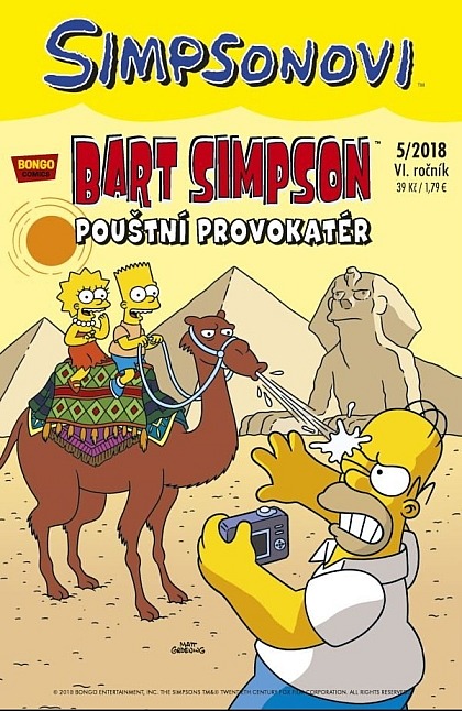 Bart Simpson 05/2018: Pouštní provokatér