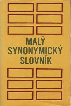 Malý synonymický slovník obálka knihy