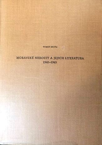 Moravské nerosty a jejich literatura 1940-1965
