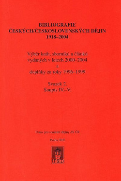Bibliografie českých/československých dějin 1918–2004: Svazek 2