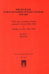 Bibliografie českých/československých dějin 1918–2004. Svazek 3