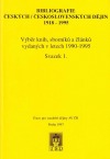 Bibliografie českých/československých dějin 1918–1995. Svazek 1