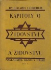 Kapitoly o židovství a židovstvu 2.sv., díl I.