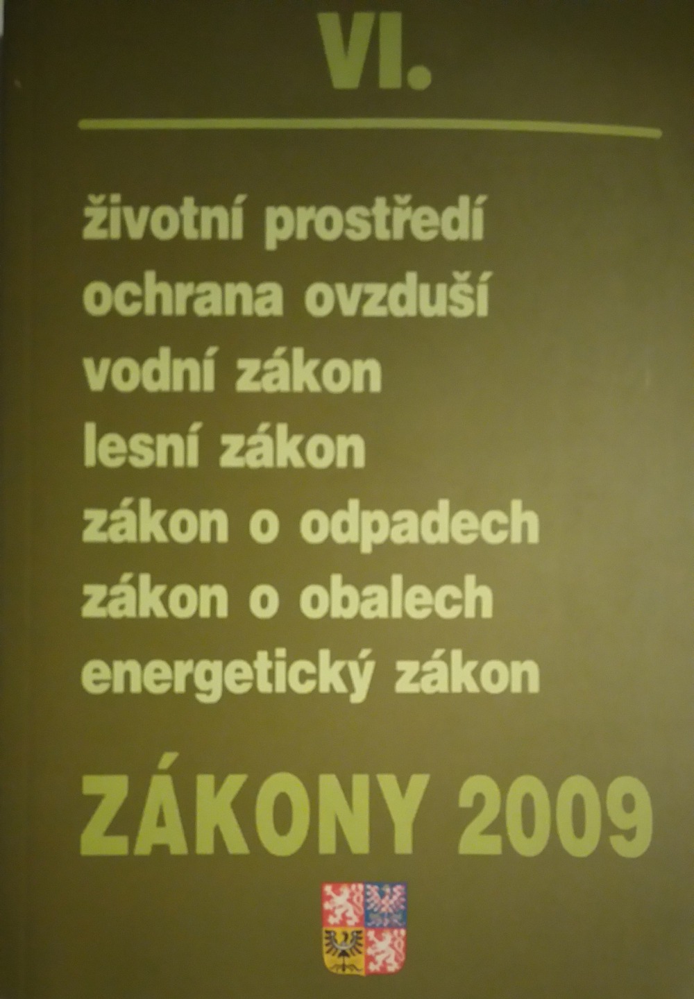 Zákony 2009  VI.