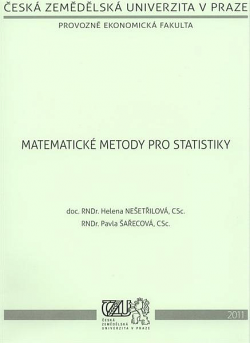 Matematické metody pro statistiky