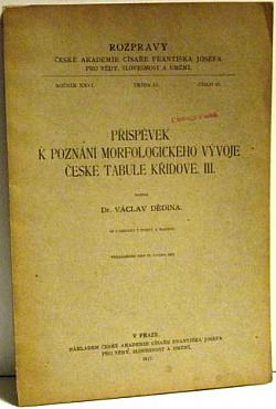Příspěvek k poznání morfologického vývoje české tabule křídové, III.část
