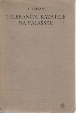Toleranční kazatelé na Valašsku (1781-1861)