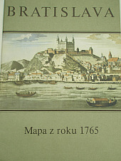 Bratislava - Mapa z roku 1765