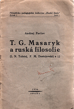 T.G. Masaryk a ruská filosofie