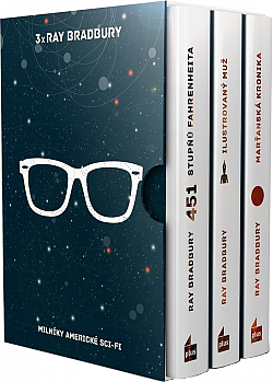 3x Ray Bradbury - BOX - Mílniky americké sci-fi