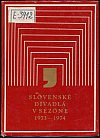 Slovenské divadlá v sezóne 1973-1974