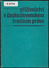 Příživnictví v československém trestním právu