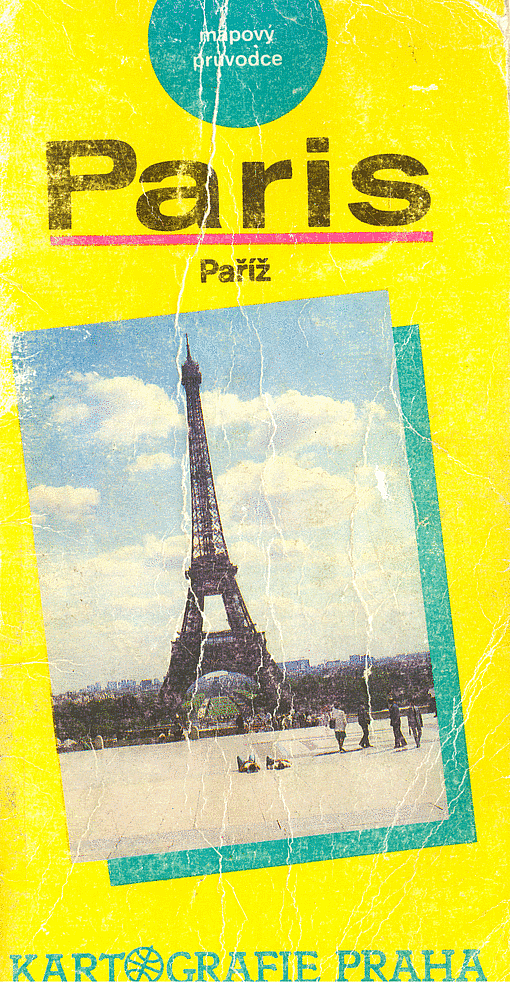 Paris / Paříž - mapový průvodce