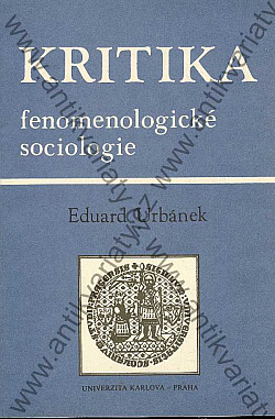 Kritika fenomenologické sociologie