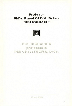 Profesor PhDr. Pavel Oliva, DrSc