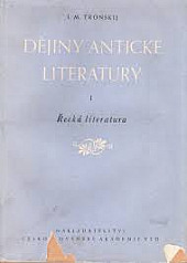 Dějiny antické literatury: I. díl, Řecká literatura