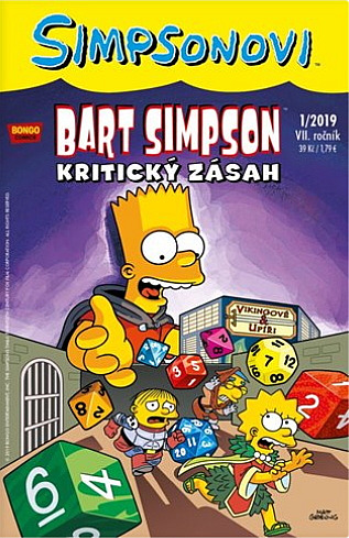 Bart Simpson 01/2019: Kritický zásah