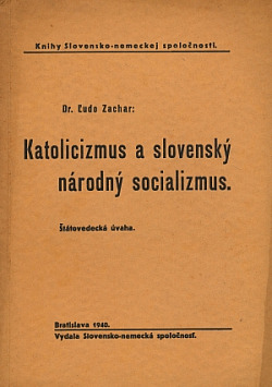 Katolicizmus a slovenský národný socializmus
