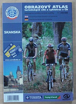 Obrazový atlas turistických cílů a cyklotras v ČR obálka knihy