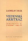Viedenská arbitráž: 2. november 1938: Dokumenty III.