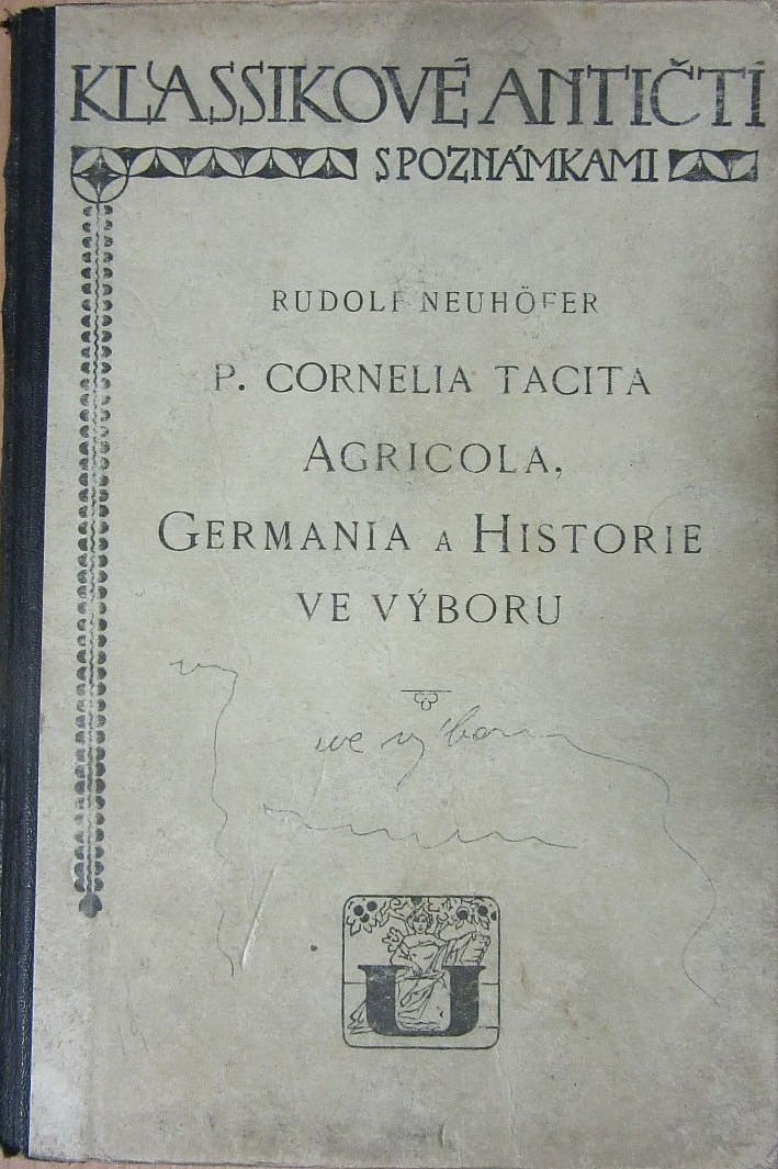 P. Cornelia Tacita Agricola, Germania a Historie ve výboru