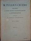 M. Tullius Cicero - Ukázky z jeho spisů filosofických a rétorických I. Text