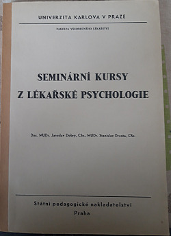 Seminární kursy z lékařské psychologie