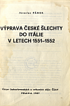 Výprava české šlechty do Itálie v letech 1551–1552
