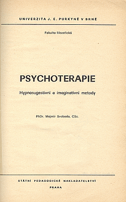 Psychoterapie: Hypnosugestivní a imaginativní metody