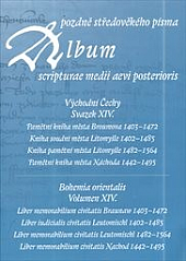 Album pozdně středověkého písma - svazek XIV.