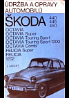 Údržba a opravy automobilů Škoda 440, 445, 450, Octavia, Octavia Super, Octavia Touring Sport, Octavia Touring Sport 120