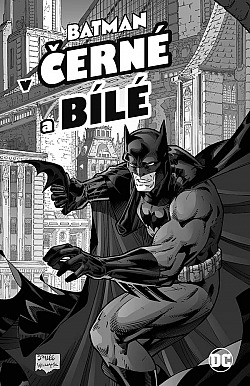 Batman v černé a bílé obálka knihy