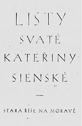 Listy svaté Kateřiny Sienské