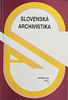 Slovenská archivistika - ročník XLII 2007/2