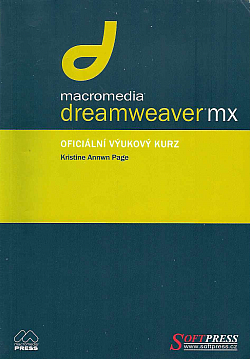 Macromedia Dreamweaver MX - oficiální výukový kurz obálka knihy