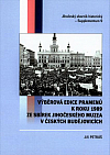 Výběrová edice pramenů k roku 1989 ze sbírek Jihočeského muzea v Českých Budějovicích