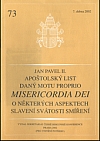 Apoštolský list daný motu proprio Misericordia Dei : o některých aspektech slavení svátosti smíření