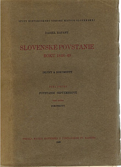 Slovenské povstanie roku 1848-49 II.: Povstanie septembrové 2