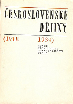 Československé dějiny (1918 - 1939) obálka knihy