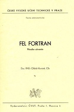 FEL FORTRAN - příručka uživatele