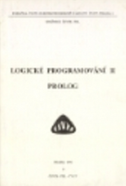 Logické programování II - PROLOG