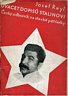 Dvacet dopisů Stalinovi: český odborník na stavbě pětiletky