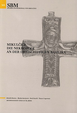 Mikulčice - Die nekropole an der dreischiffigen Basilika