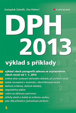 DPH 2013 - výklad s příklady obálka knihy