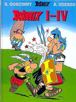 Asterix I-IV obálka knihy