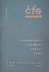 Československé zápalkové nálepky 1967