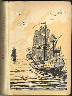 Robinson Crusoe (převyprávění) obálka knihy