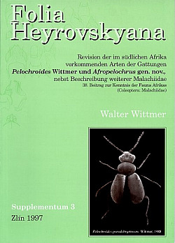 Folia Heyrovskyana, Supplement 3: Revision der im Südlichen Afrika Vorkommenden Arten der Gattungen Pelochroides Wittmer und Afrop