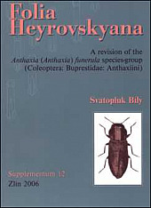 Folia Heyrovskyana, Supplement 12: A Revision of the Anthaxia Funerula Species-Group