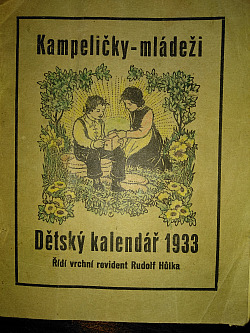Kampeličky - mládeži: Dětský kalendář 1933